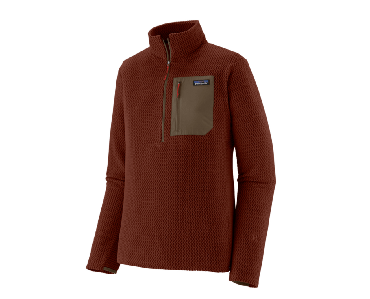 Patagonia Men's R1 Air Zip-Neck Dried Vanilla