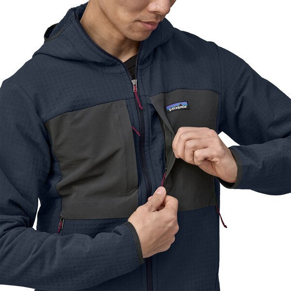 Patagonia Men's R2 Techface Hoody Chest Pocket