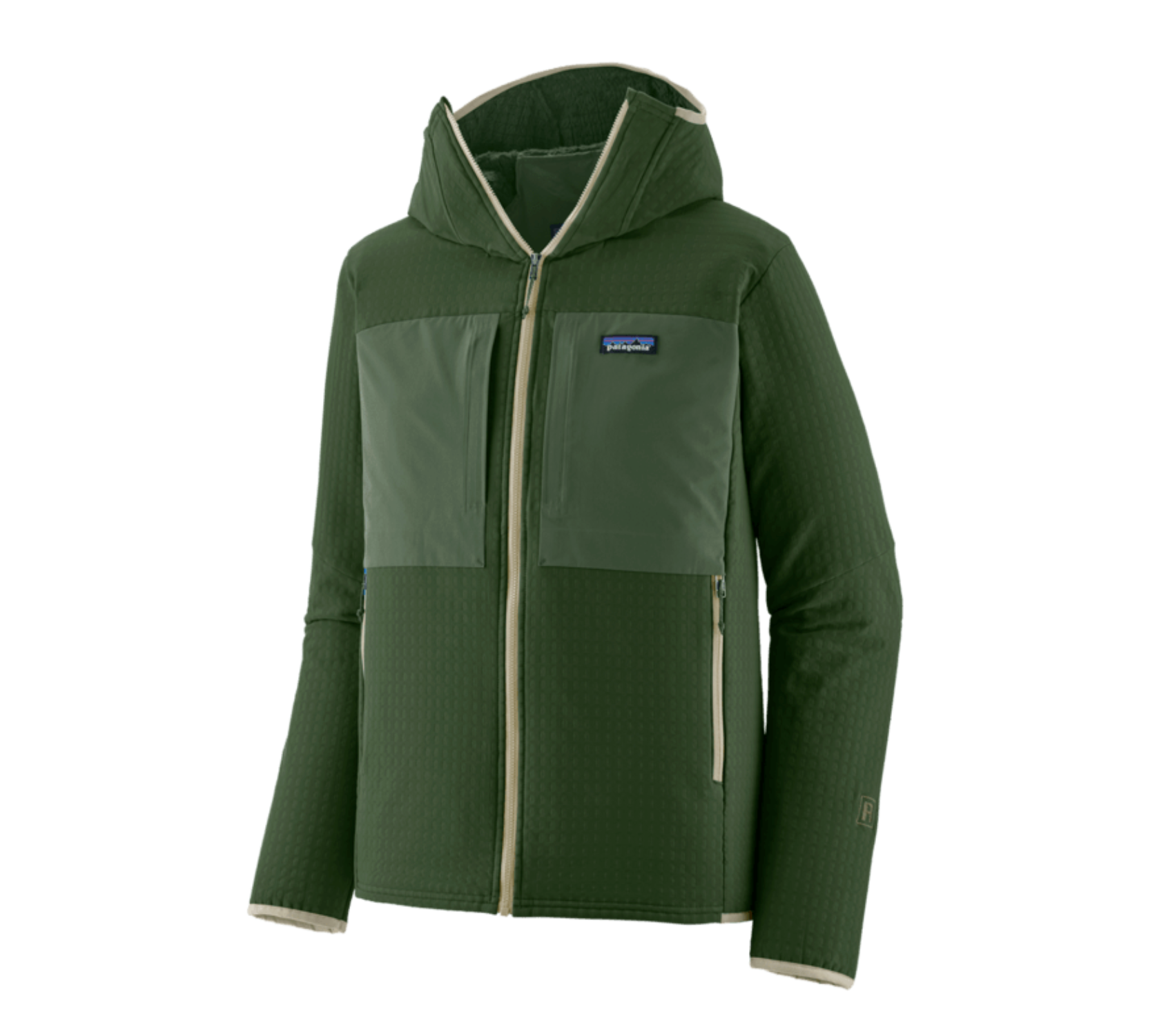 Patagonia Men's R2 Techface Hoody Treeline Green