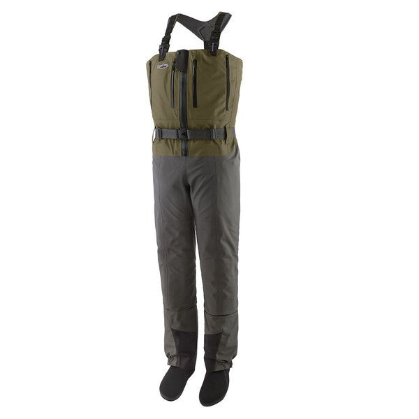 Patagonia Men's Swiftcurrent Expedition Zip Front Waders Basin Green