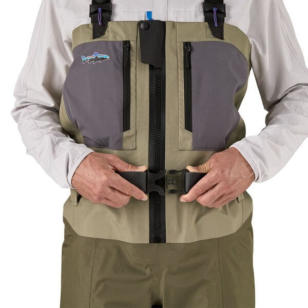 Patagonia Men's Swiftcurrent Traverse Zip Front Waders Belt