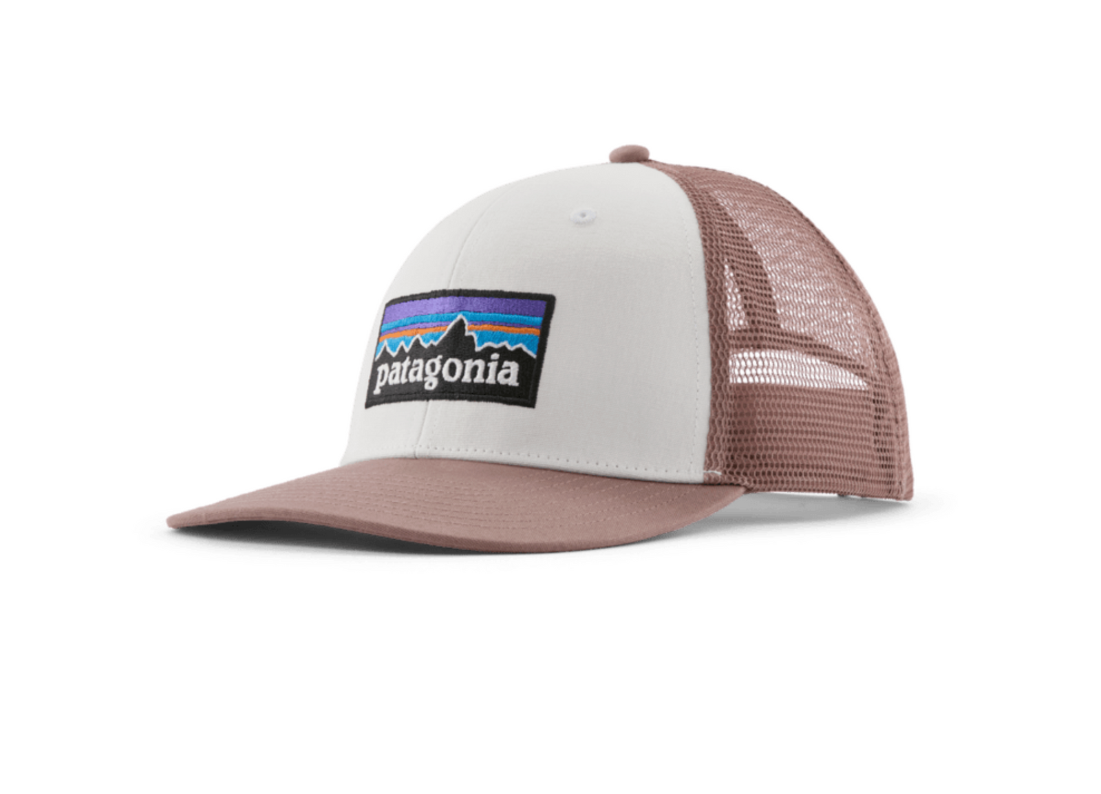 Patagonia P-6 Logo Trucker Hat Birch White