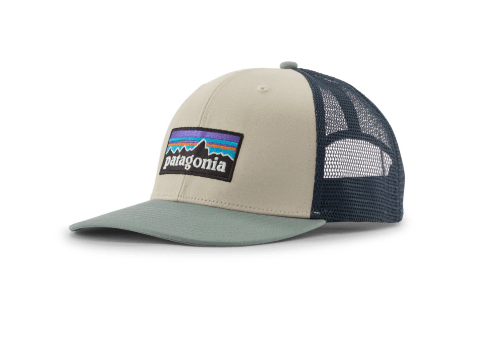 Patagonia P-6 Logo Trucker Hat Pumice
