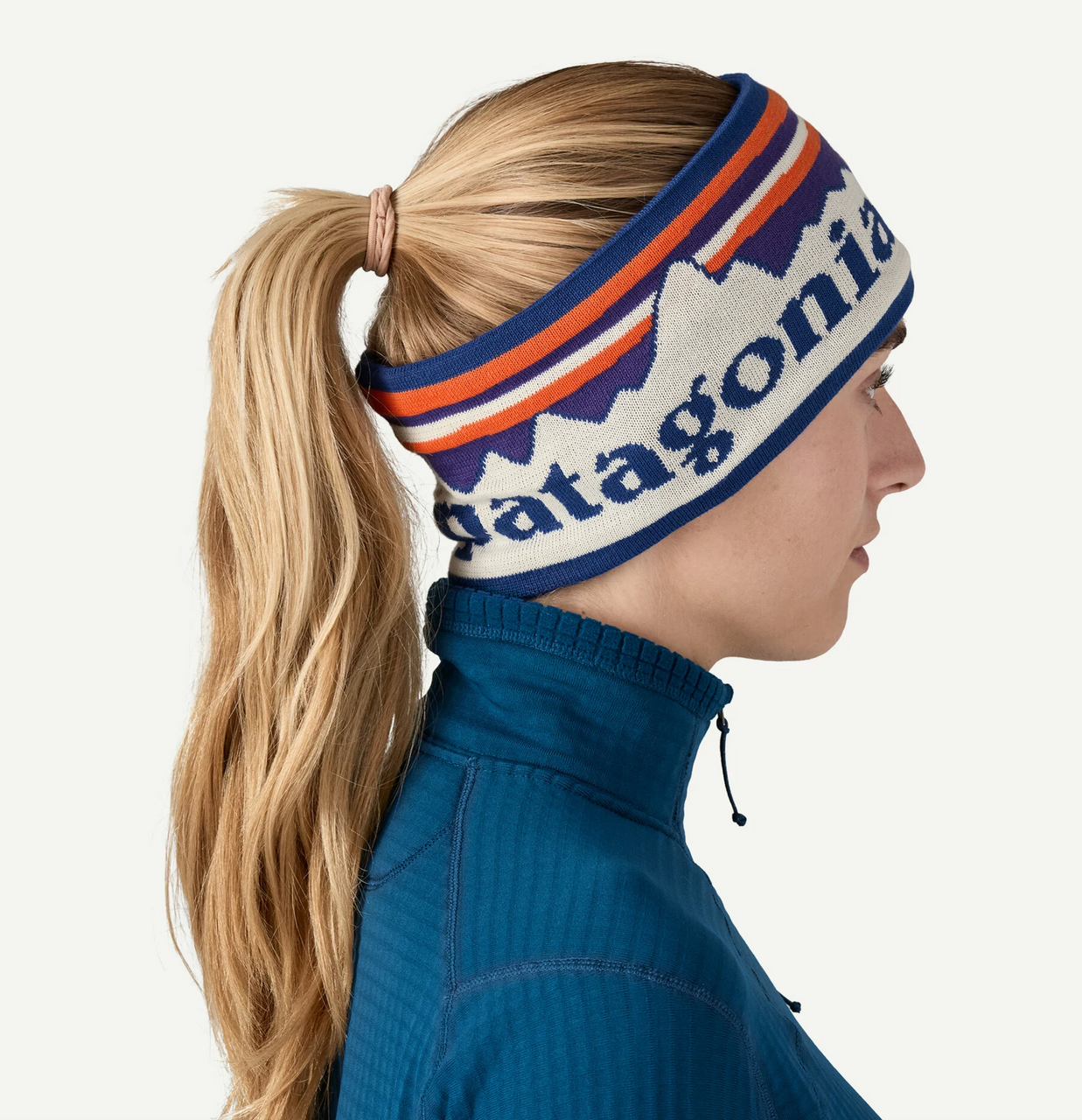 Patagonia Powder Town Headband On Body
