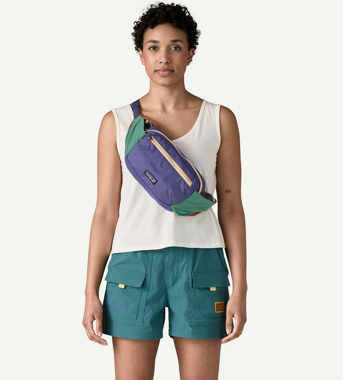 Patagonia Terravia Mini Hip Pack On body