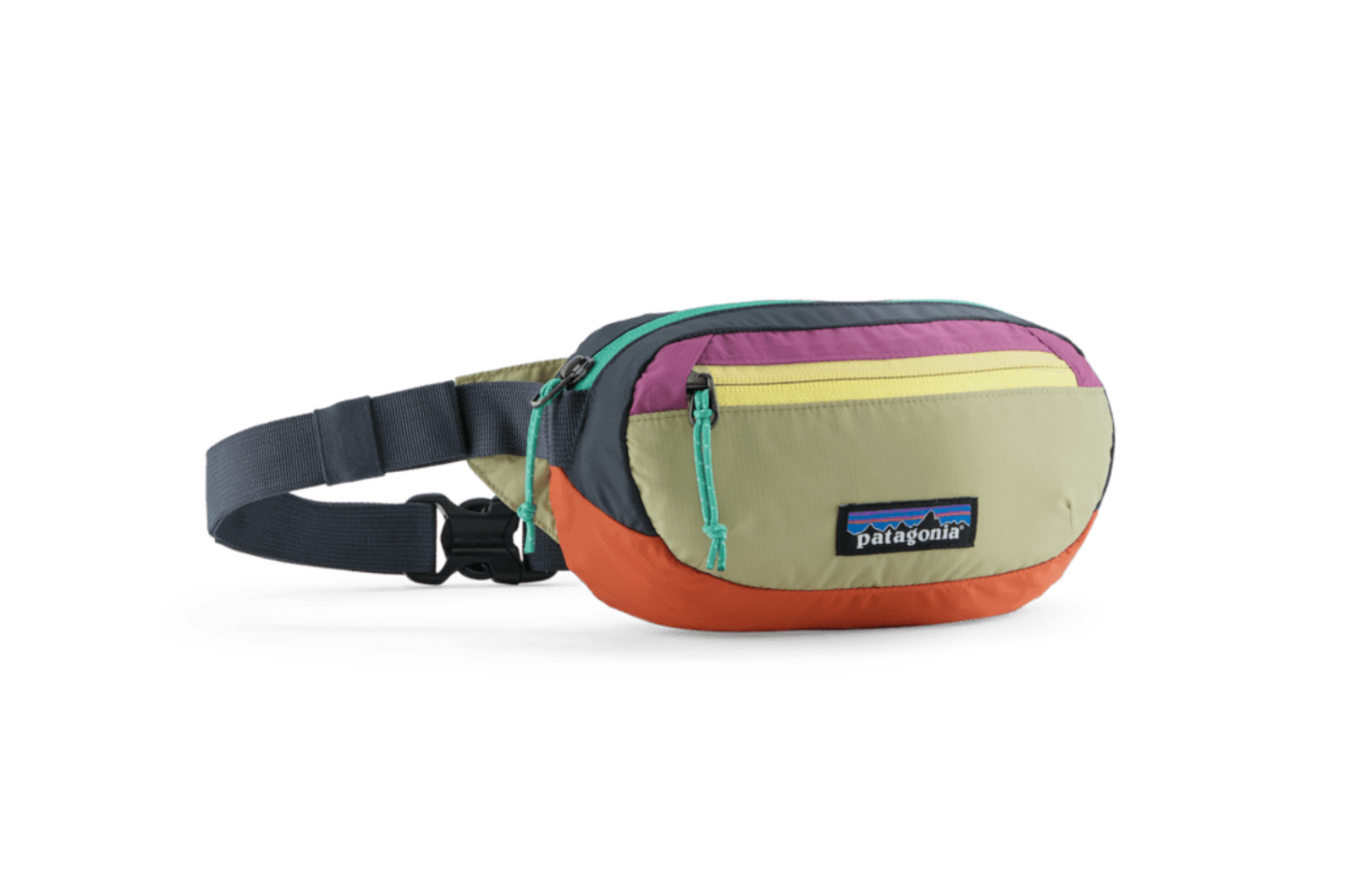 Patagonia Terravia Mini Hip Pack Patchwork Gumtree Green