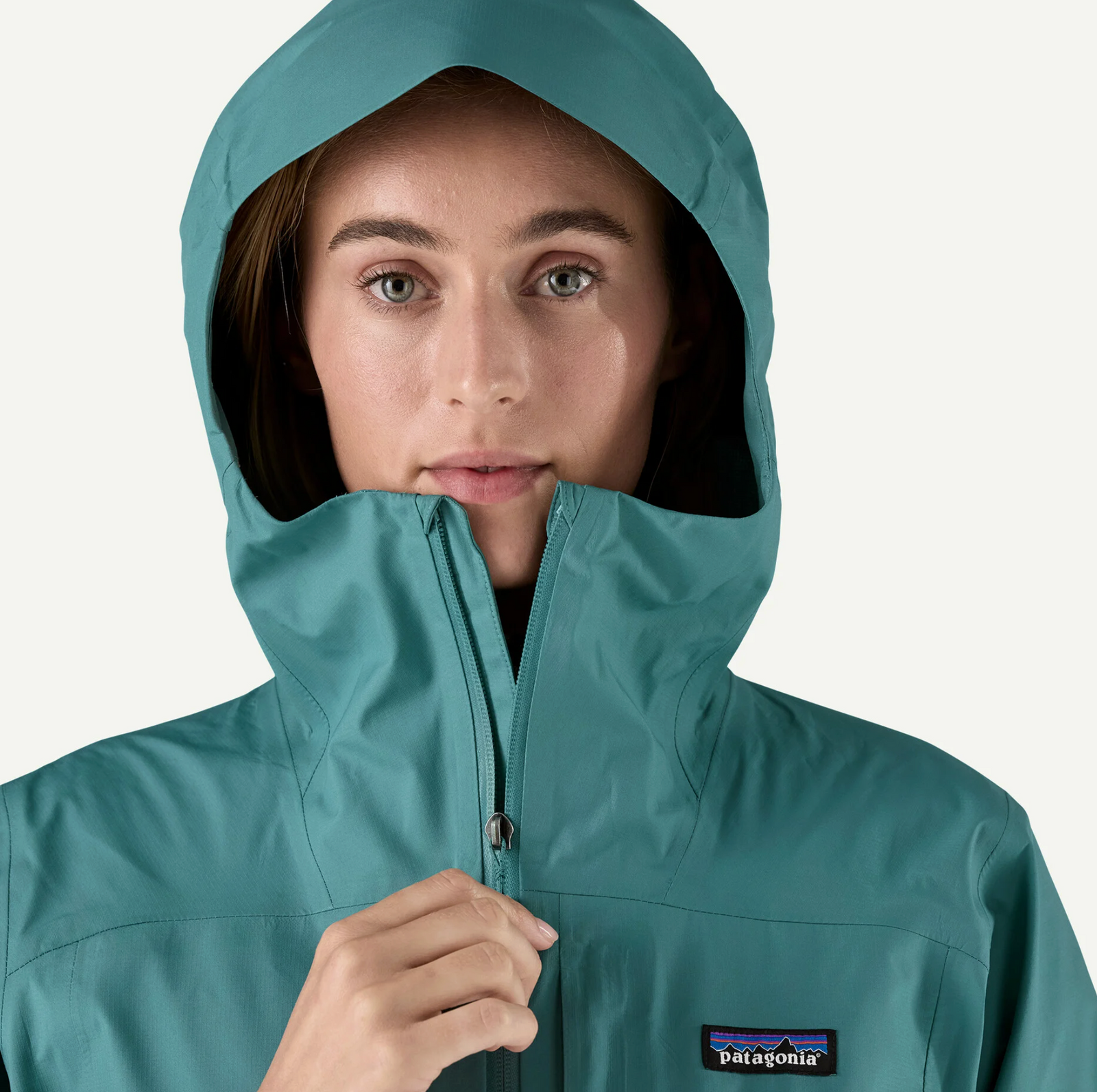 Patagonia Women's Boulder Fork Rain Jacket Hood