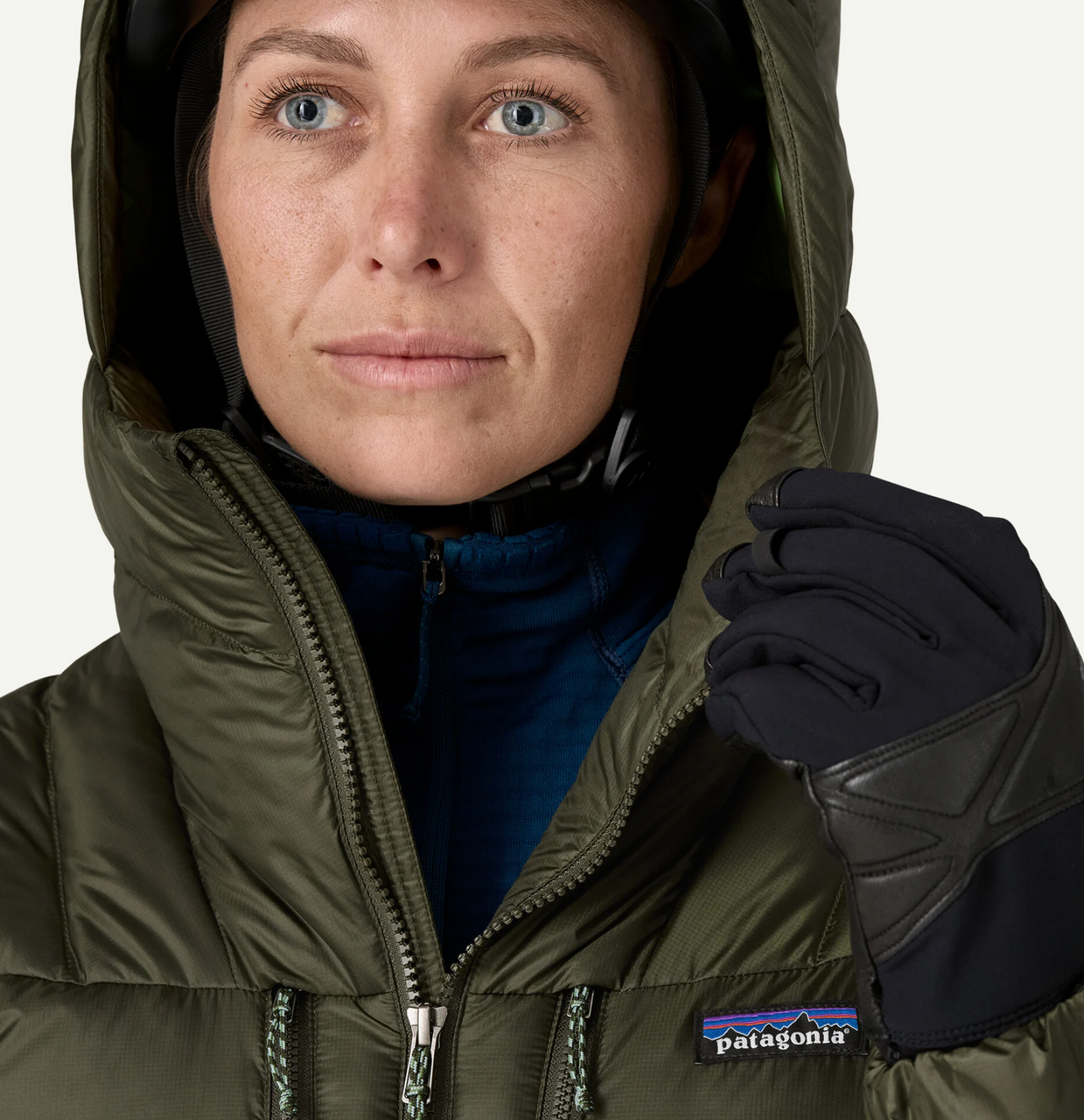 Patagonia Women's Fitz Roy Down Hoody Hood