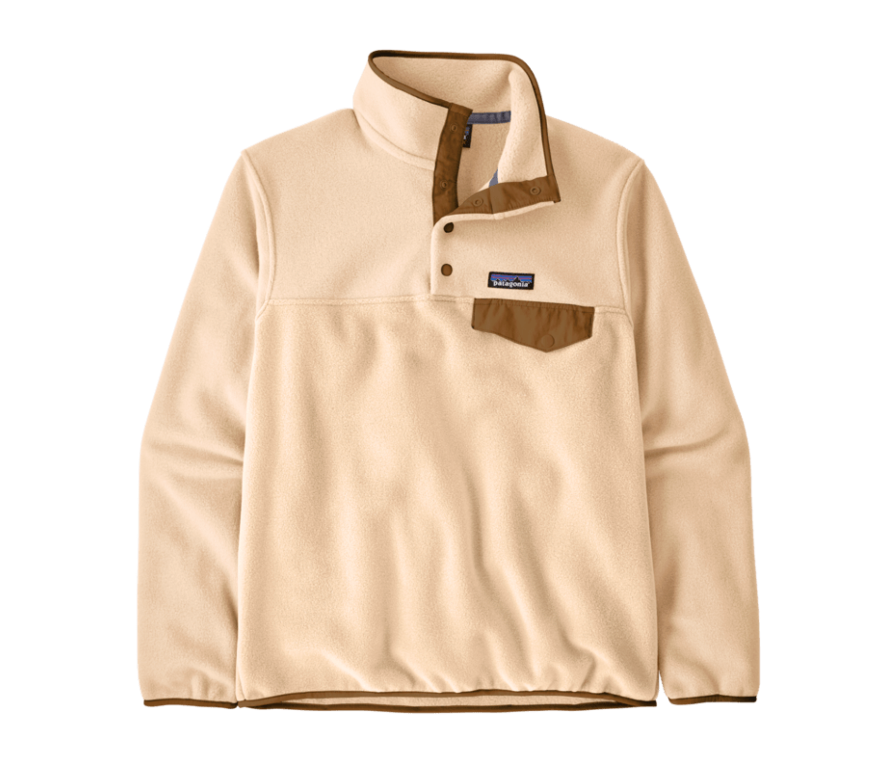 atagonia Women's Lightweight Synchilla Snap-T Pullover Natural