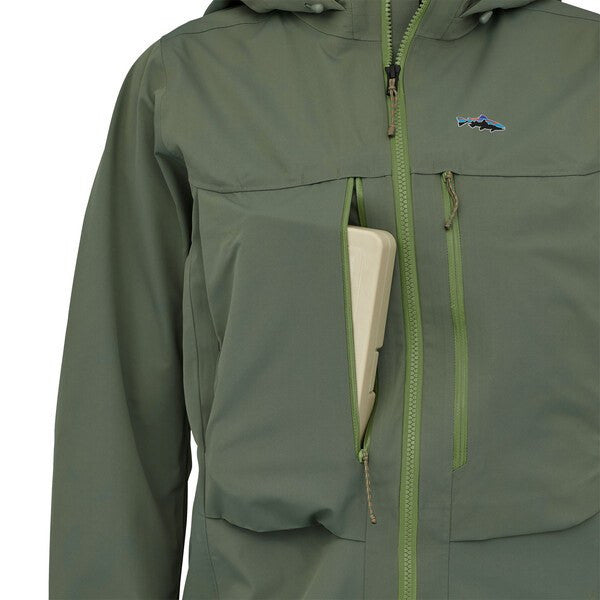 Patagonia Women's Swiftcurrent Wading Jacket pocket