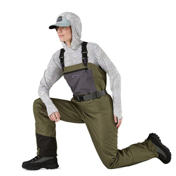 Patagonia Women's Swiftcurrent Traverse Waders on Body