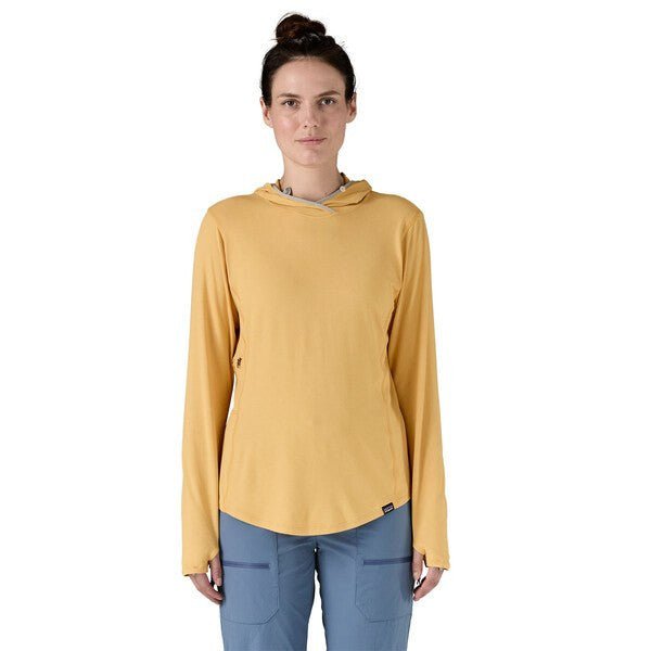 Patagonia Women's Tropic Comfort Natural Hoody On Body