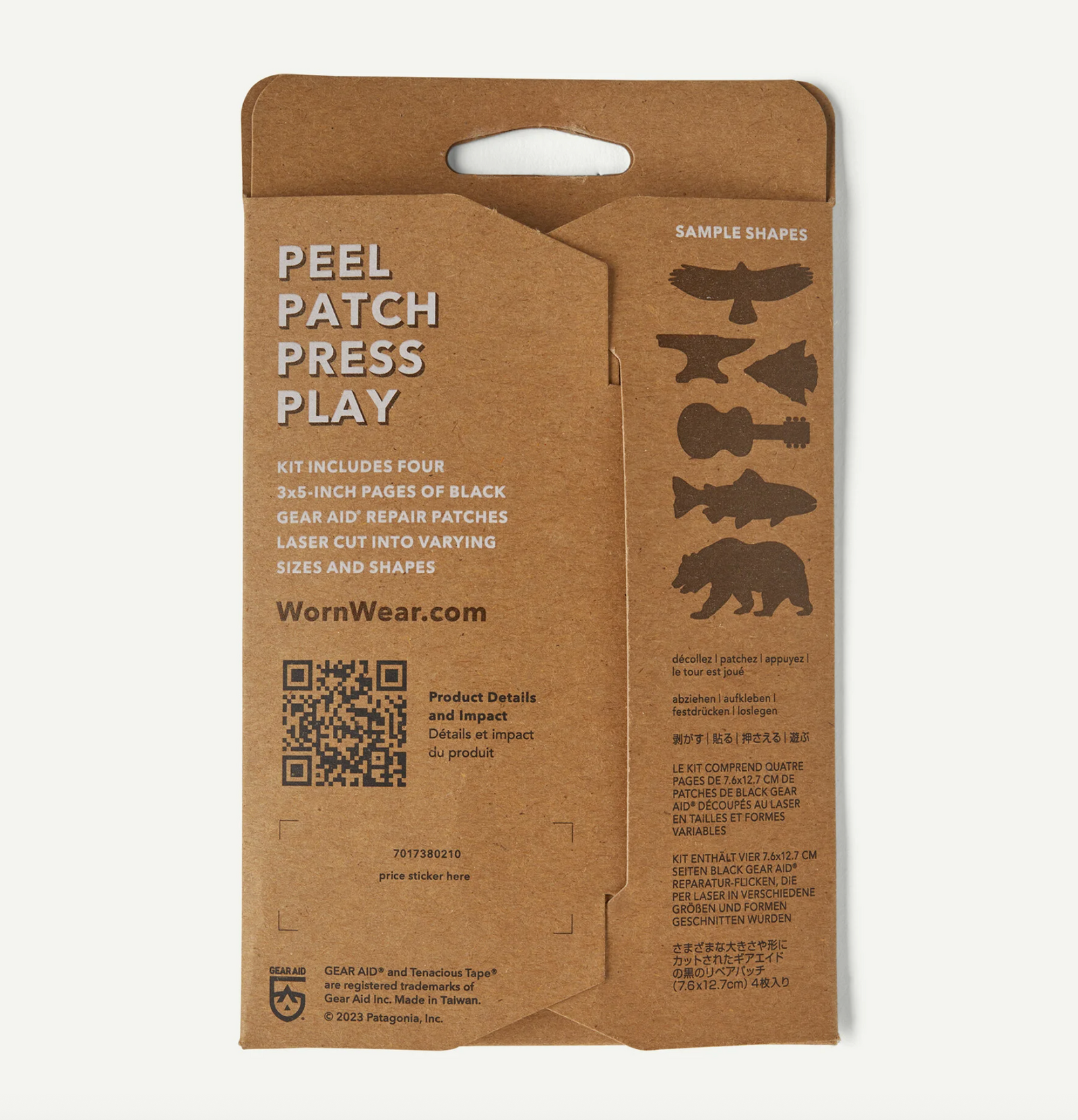 Patagonia Worn Wear Patch Kit Back