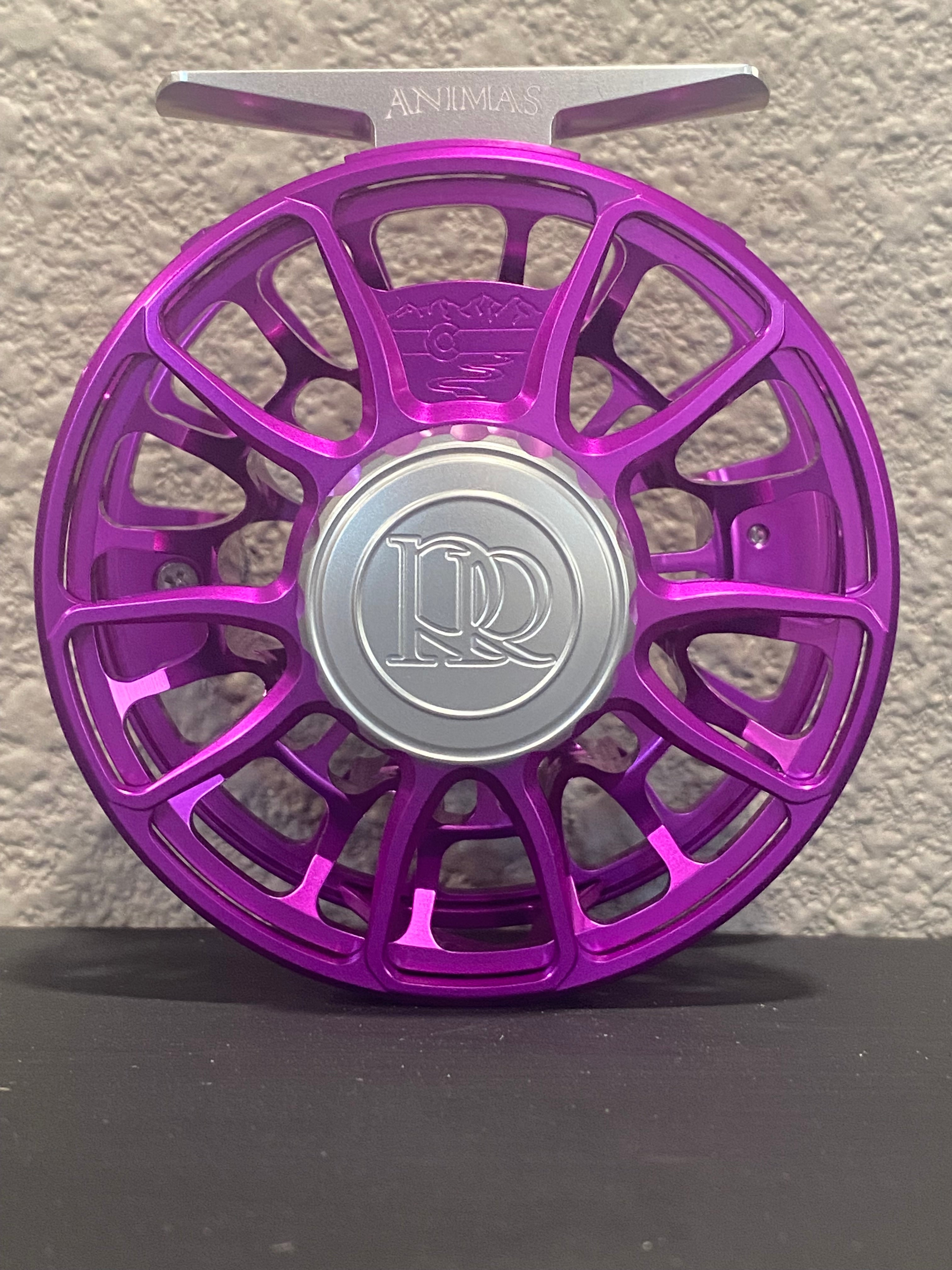 Ross Animas Fly Reel Purple