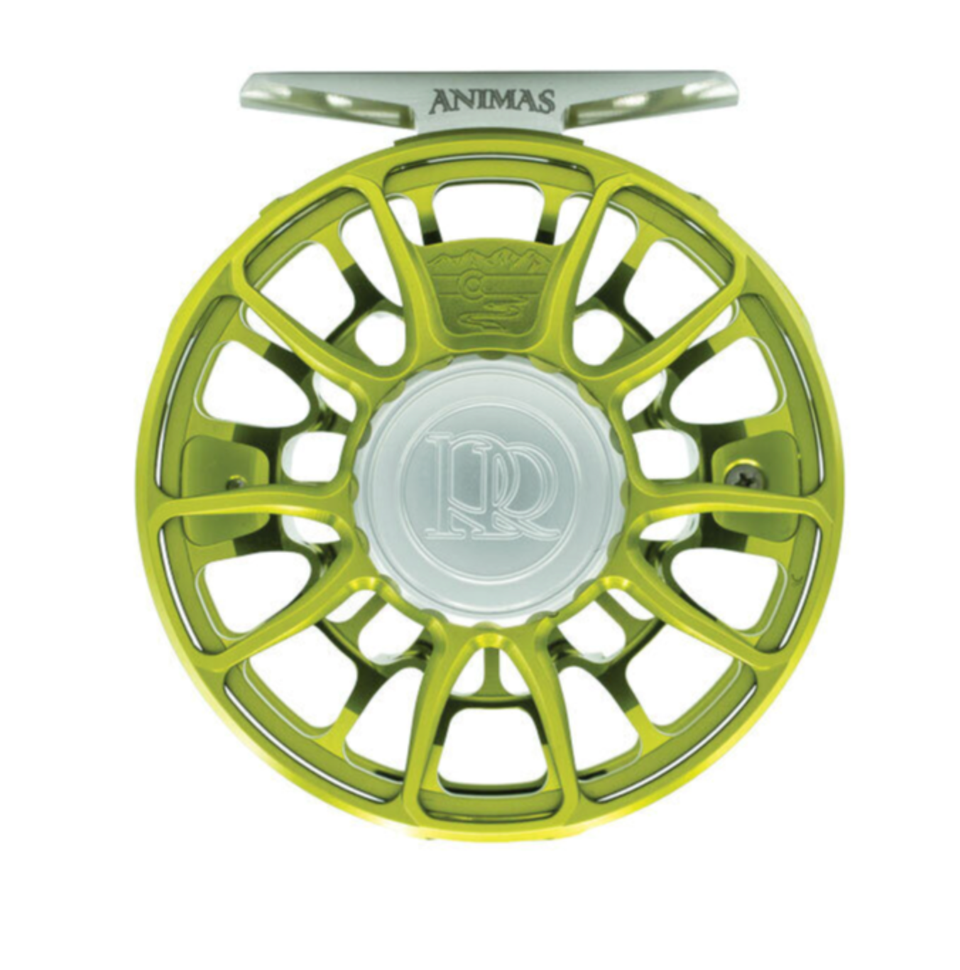 Ross Animas Fly Reel chartreuse