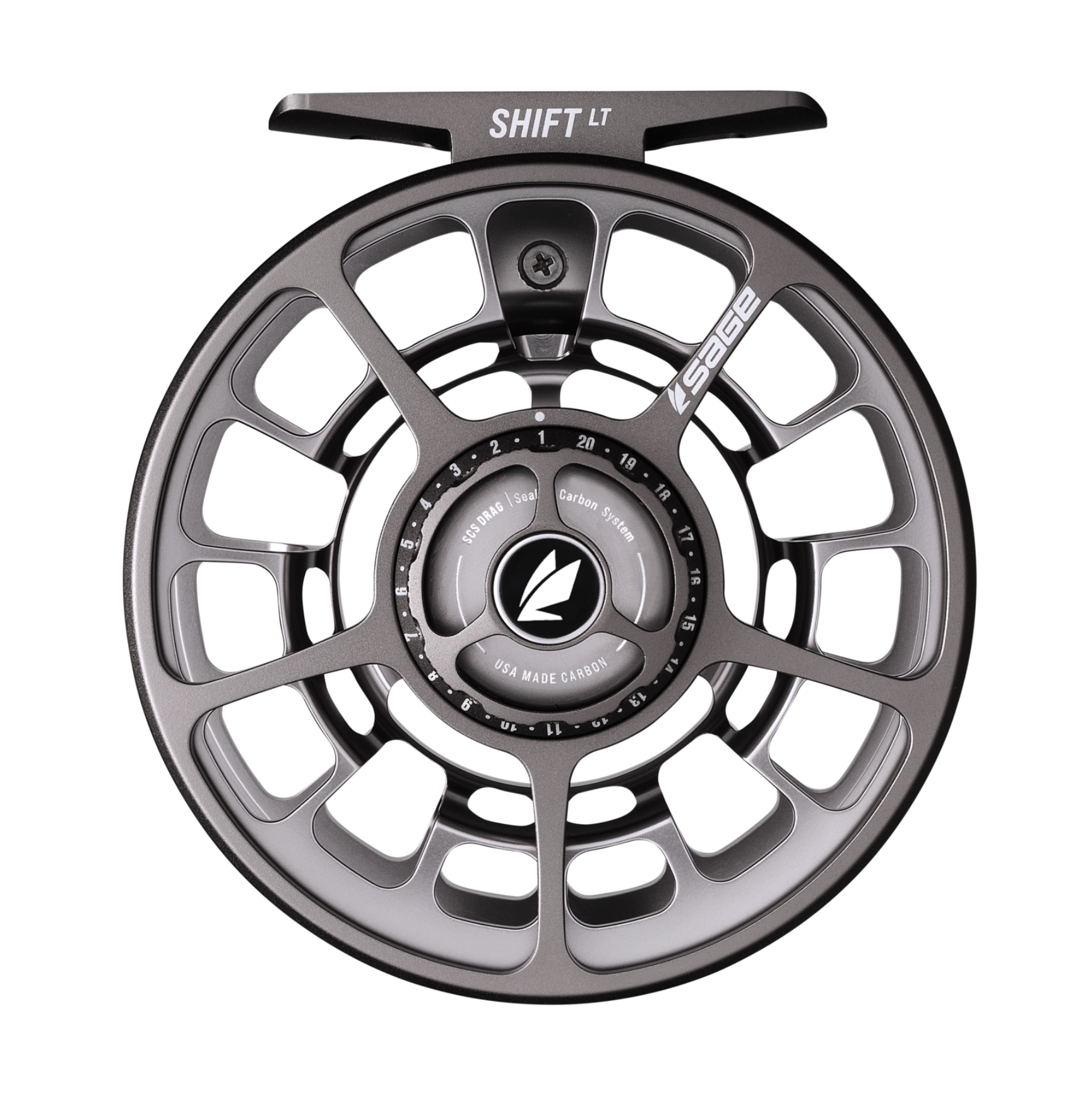 Sage Shift LT Fly Reel Silver Pine