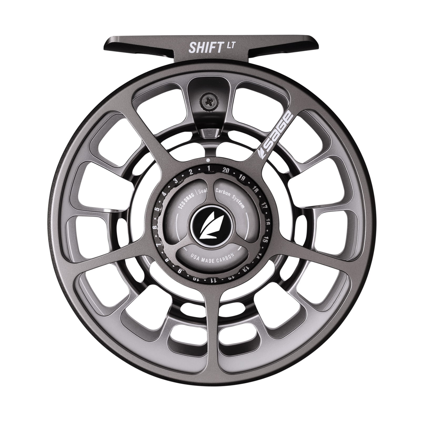 Sage Shift LT Fly Reel Silver Pine