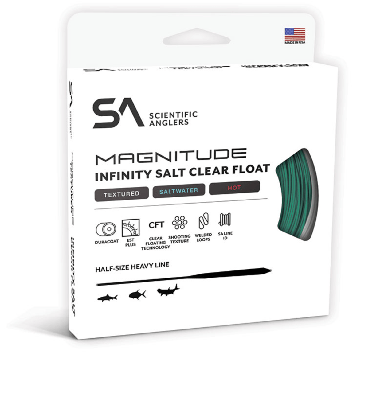 Scientific Anglers Magnitude Infinity Salt Clear Float Fly Line