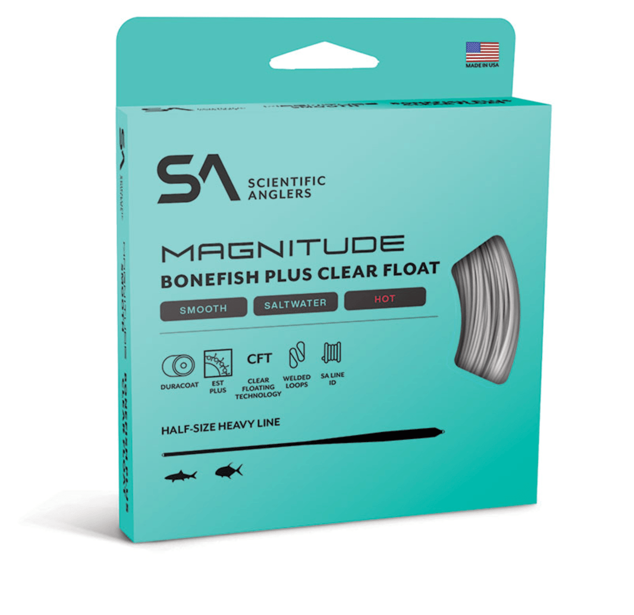 Scientific Anglers Magnitude Smooth Bonefish Plus Clear Float Fly Line
