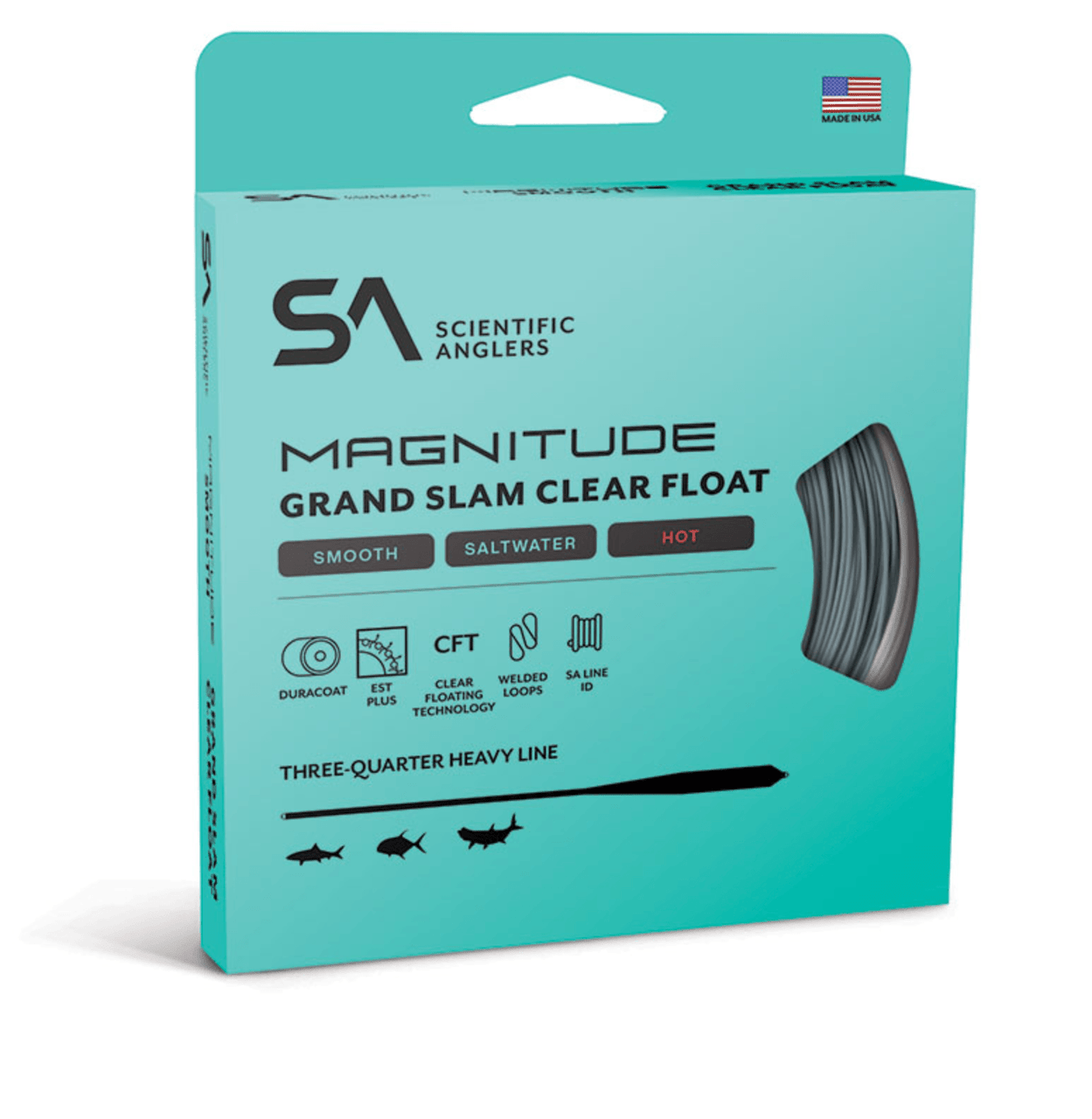 Scientific Anglers Magnitude Smooth Grand Slam Clear Float Fly Line