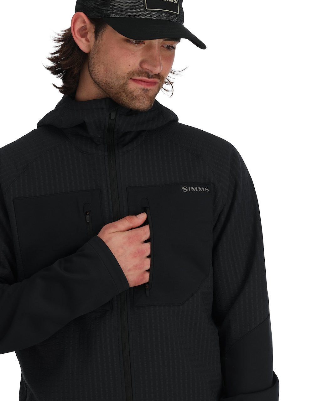 Simms Men's Confluence Hoody Chest Pocket