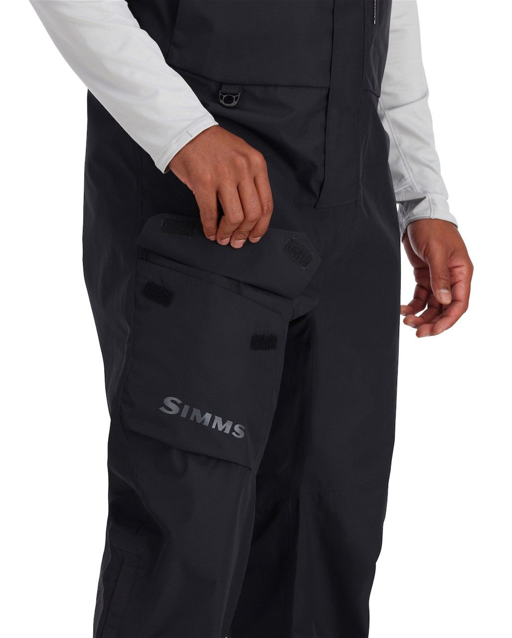 Simms Challenger Bib Thigh Pocket