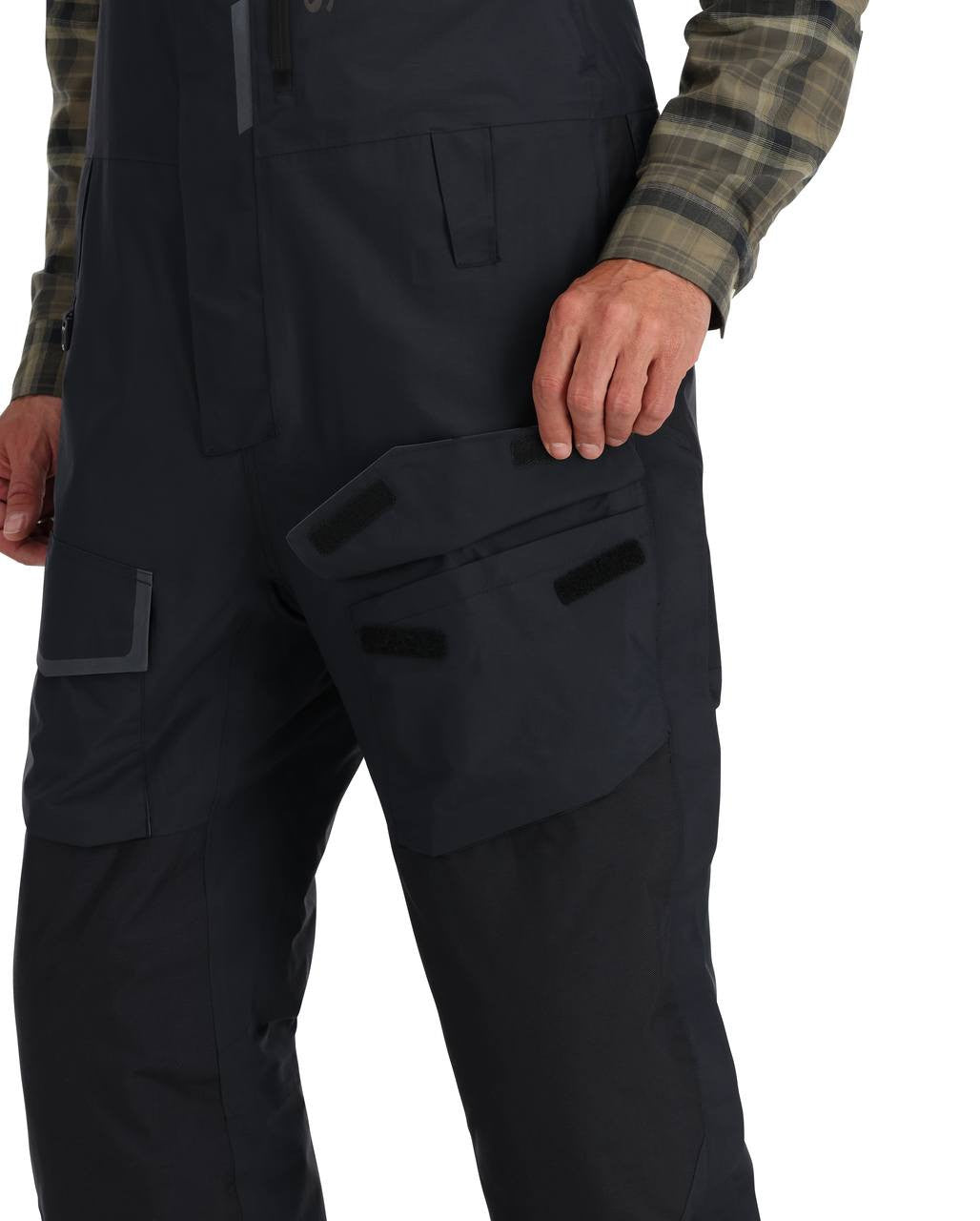 Simms Men's Challenger Insulated Bib Pocket