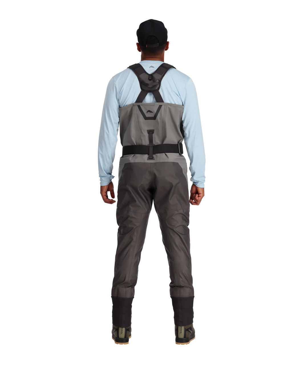 Simms Men's Confluence Stockingfoot Wader Back
