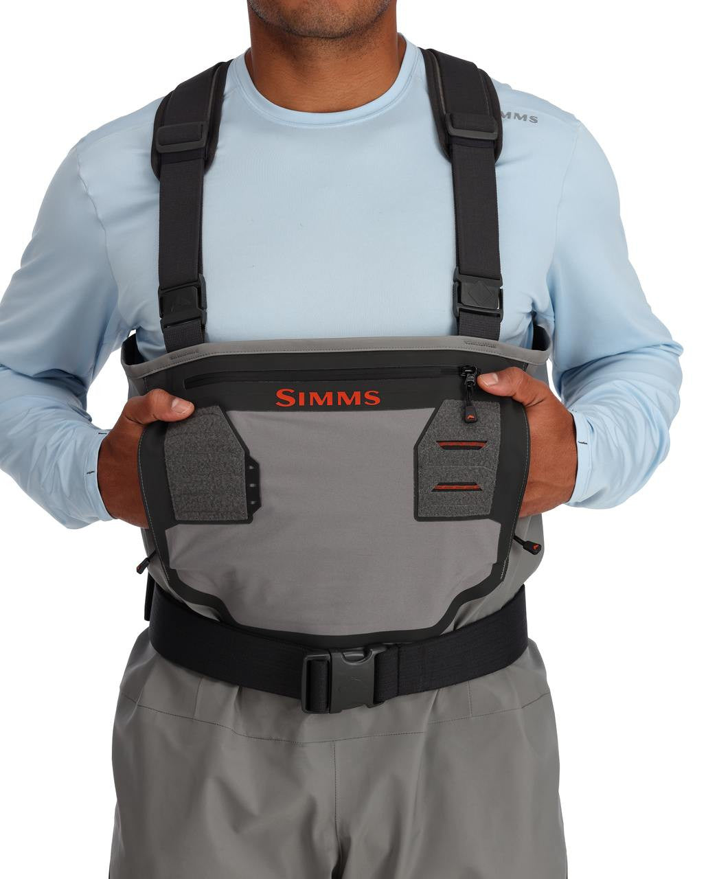 Simms Men's Confluence Stockingfoot Wader Pockets