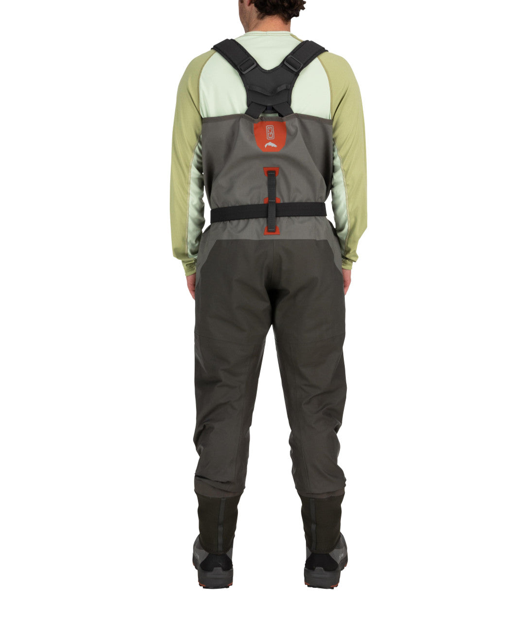 Simms Men's G3 Guide Stockingfoot Waders Back