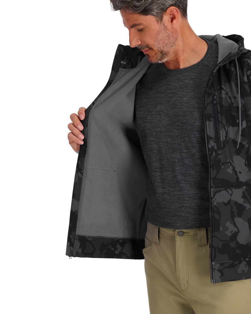 Simms Men's Rogue Hoody Inside