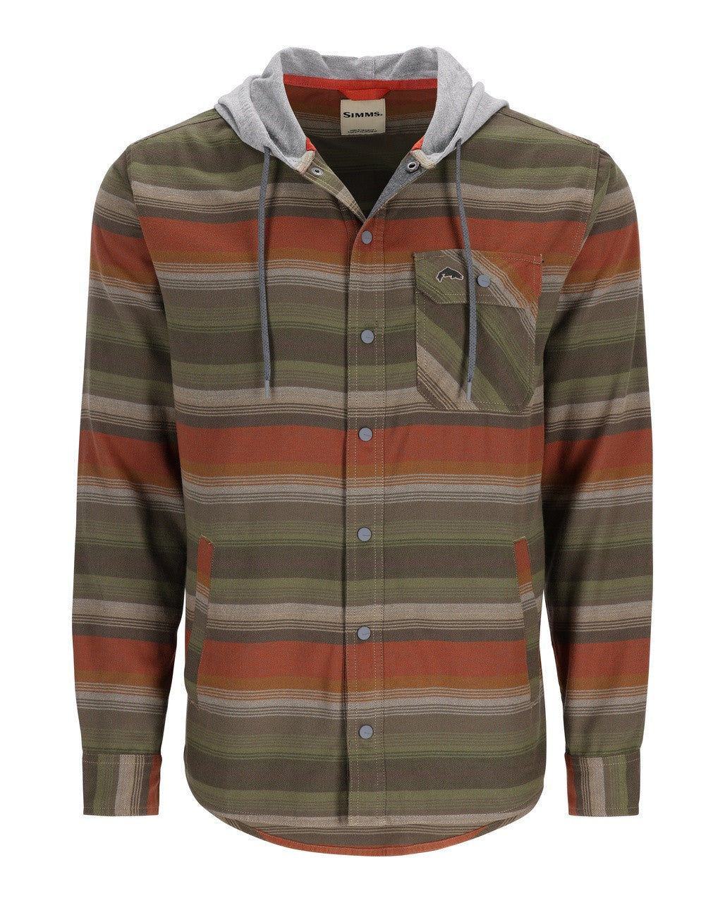 Simms Men's Santee Flannel Hoody