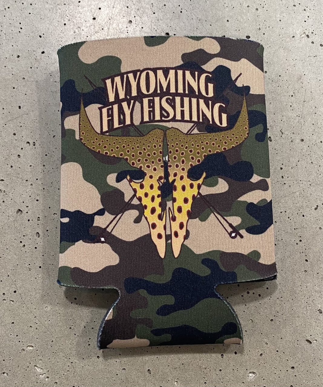 Wyoming Fly Fishing Drink Sleeve