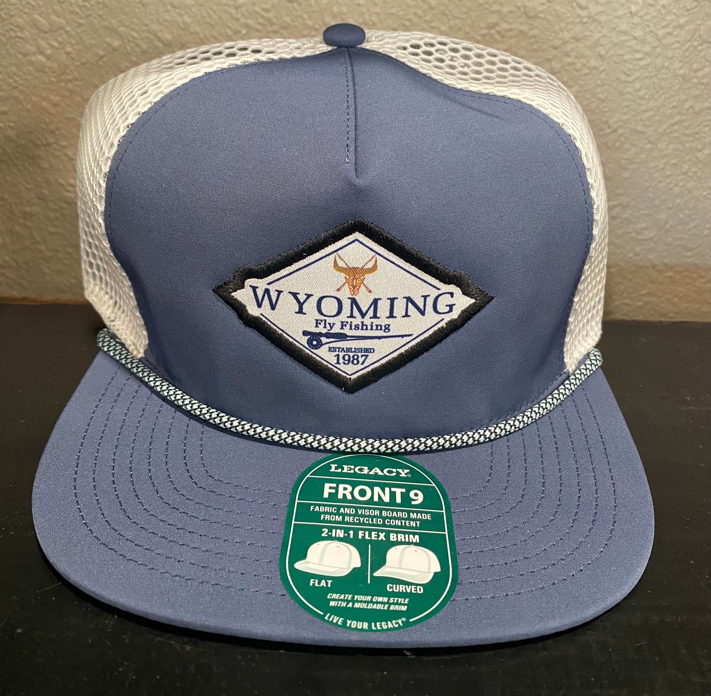 Wyoming Fly Fishing Front 9 Hat
