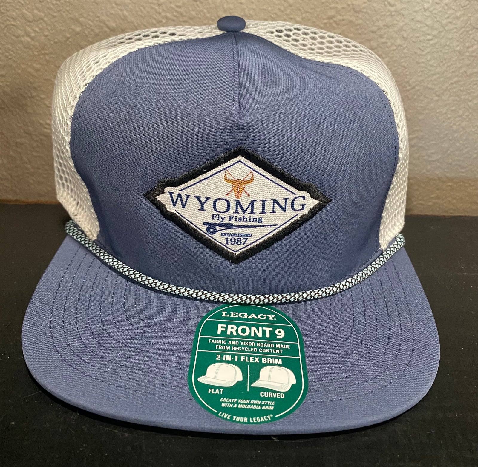 Wyoming Fly Fishing Front 9 Hat